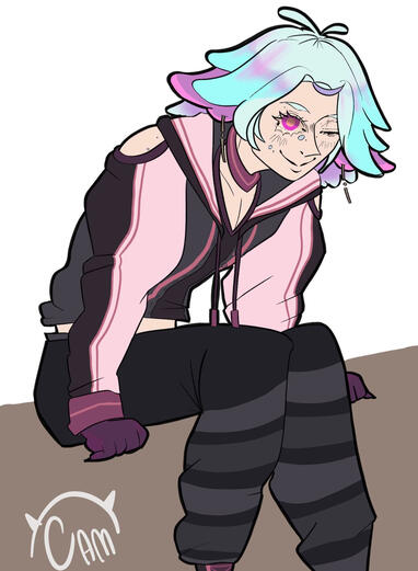 An Artfight Attack 2024, Considered a fullbody shot!