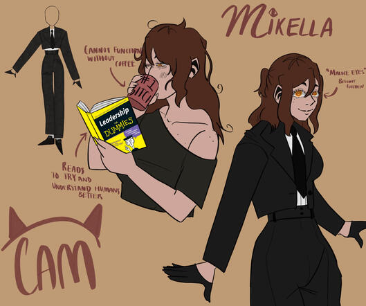 Personal Character CALL HER MAKIMA AND YOU MAKE ME UPSET /joke